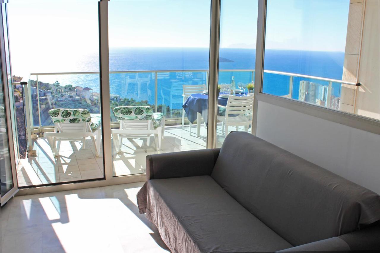 High Rise Apartment On The 39Th Floor With Private Terrace And Sea Views Benidorm Exterior foto