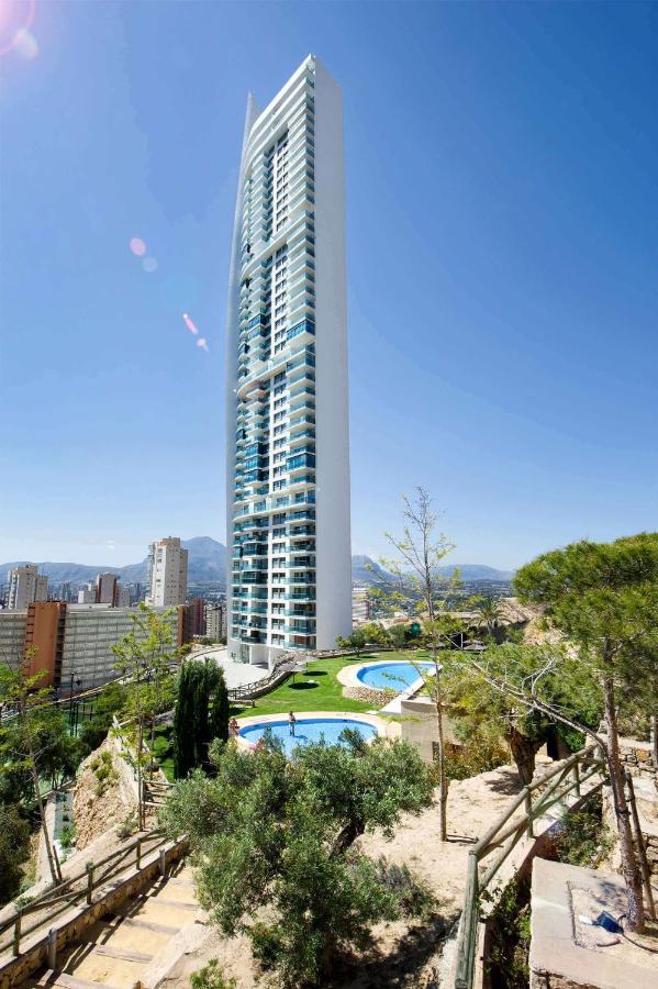 High Rise Apartment On The 39Th Floor With Private Terrace And Sea Views Benidorm Exterior foto
